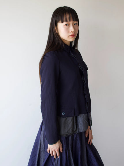COMME DES GARÇONS ROBE DE CHAMBRE - S/S 2003 ASYMMETRICAL LAYERED JACKET