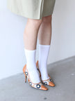 MIU MIU - 1990s WAFFLE COURT HEELS