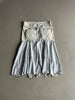 MARITHÉ + FRANÇOIS GIRBAUD - 2000s PANELED PLEATED SKIRT