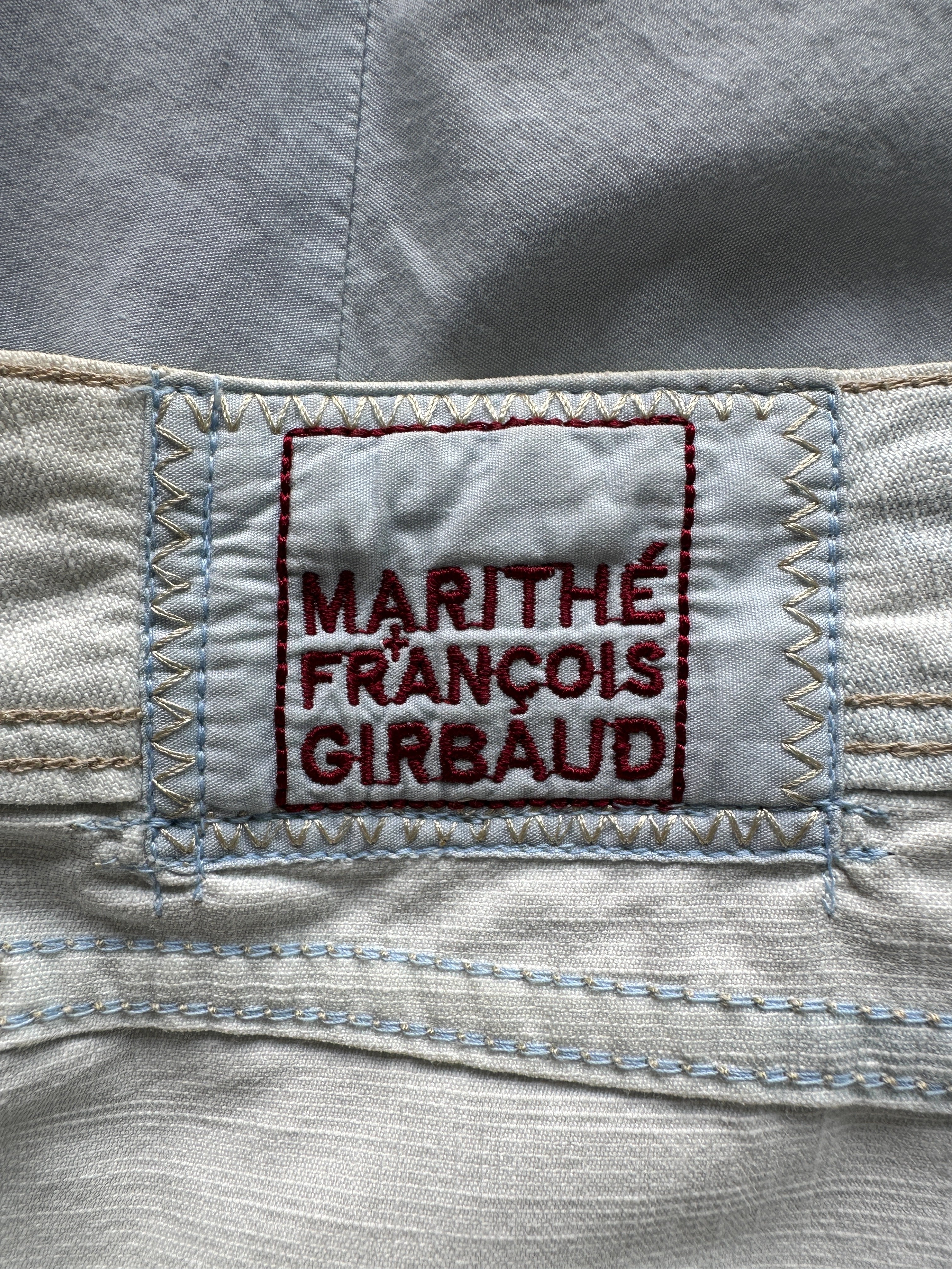 MARITHÉ + FRANÇOIS GIRBAUD - 2000s PANELED PLEATED SKIRT