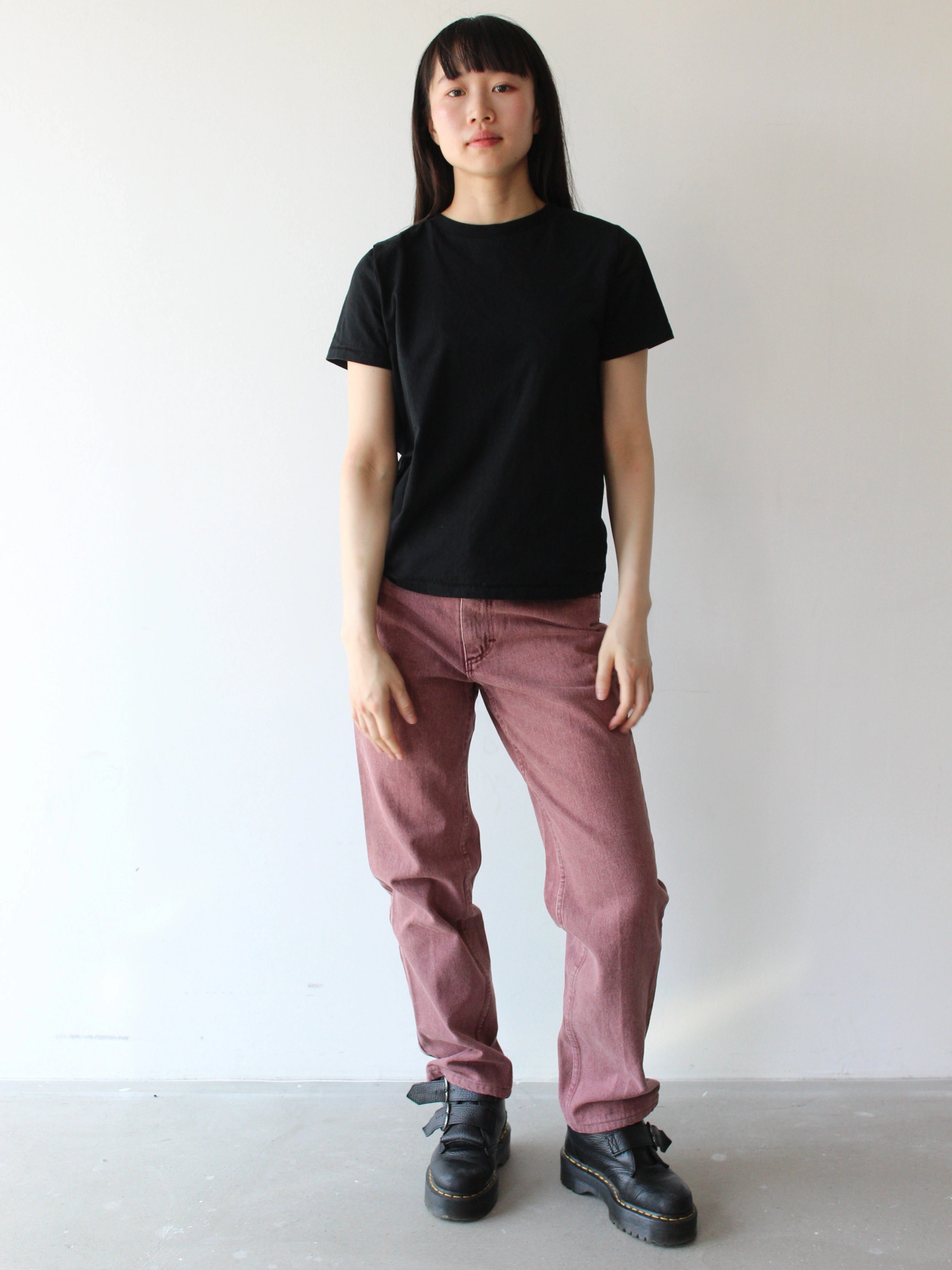 ARMANI JEANS - 1980s HIGH WAIST STRAIGHT FIT JEANS