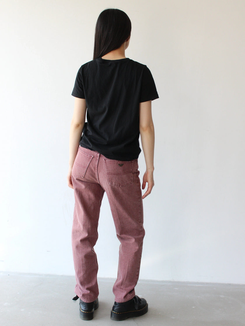 ARMANI JEANS - 1980s HIGH WAIST STRAIGHT FIT JEANS