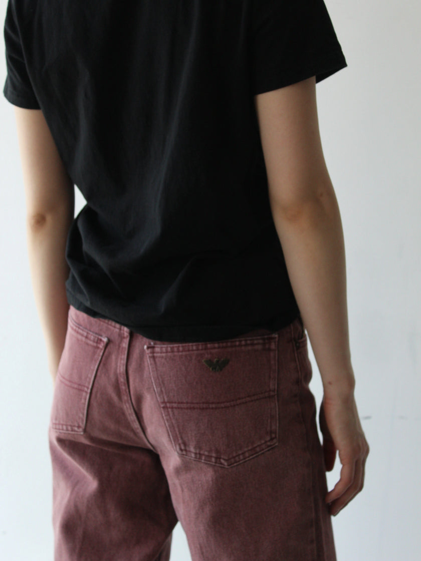 ARMANI JEANS - 1980s HIGH WAIST STRAIGHT FIT JEANS