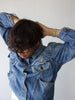 ARMANI JEANS - 1980s CROP FIT DENIM JACKET
