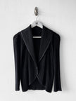 ISSEY MIYAKE - F/W 2007 OPEN FRONT PLEATED BLOUSE