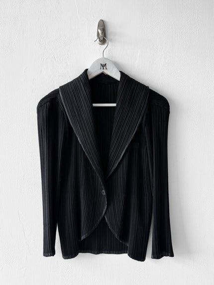 ISSEY MIYAKE - F/W 2007 OPEN FRONT PLEATED BLOUSE