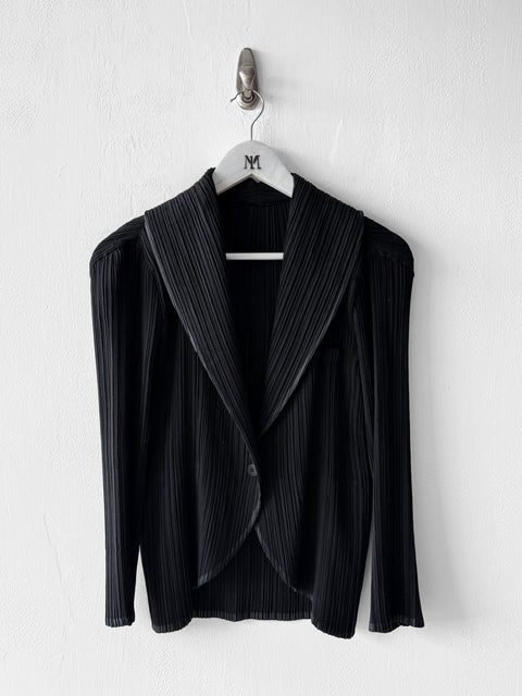 ISSEY MIYAKE - F/W 2007 OPEN FRONT PLEATED BLOUSE