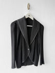 ISSEY MIYAKE - F/W 2007 OPEN FRONT PLEATED BLOUSE