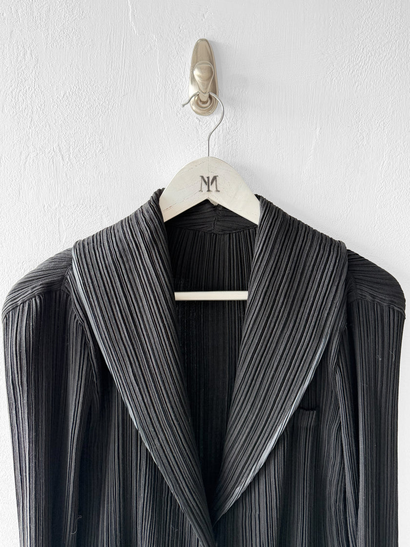 ISSEY MIYAKE - F/W 2007 OPEN FRONT PLEATED BLOUSE
