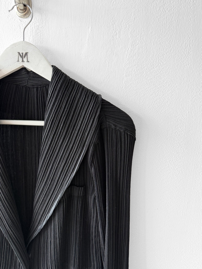 ISSEY MIYAKE - F/W 2007 OPEN FRONT PLEATED BLOUSE