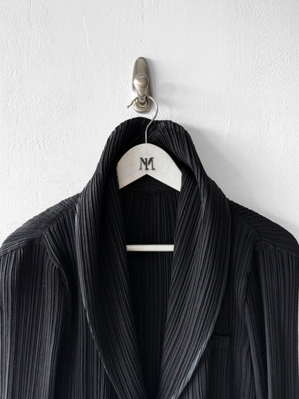 ISSEY MIYAKE - F/W 2007 OPEN FRONT PLEATED BLOUSE