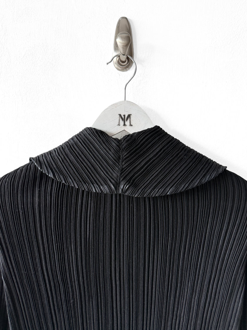 ISSEY MIYAKE - F/W 2007 OPEN FRONT PLEATED BLOUSE