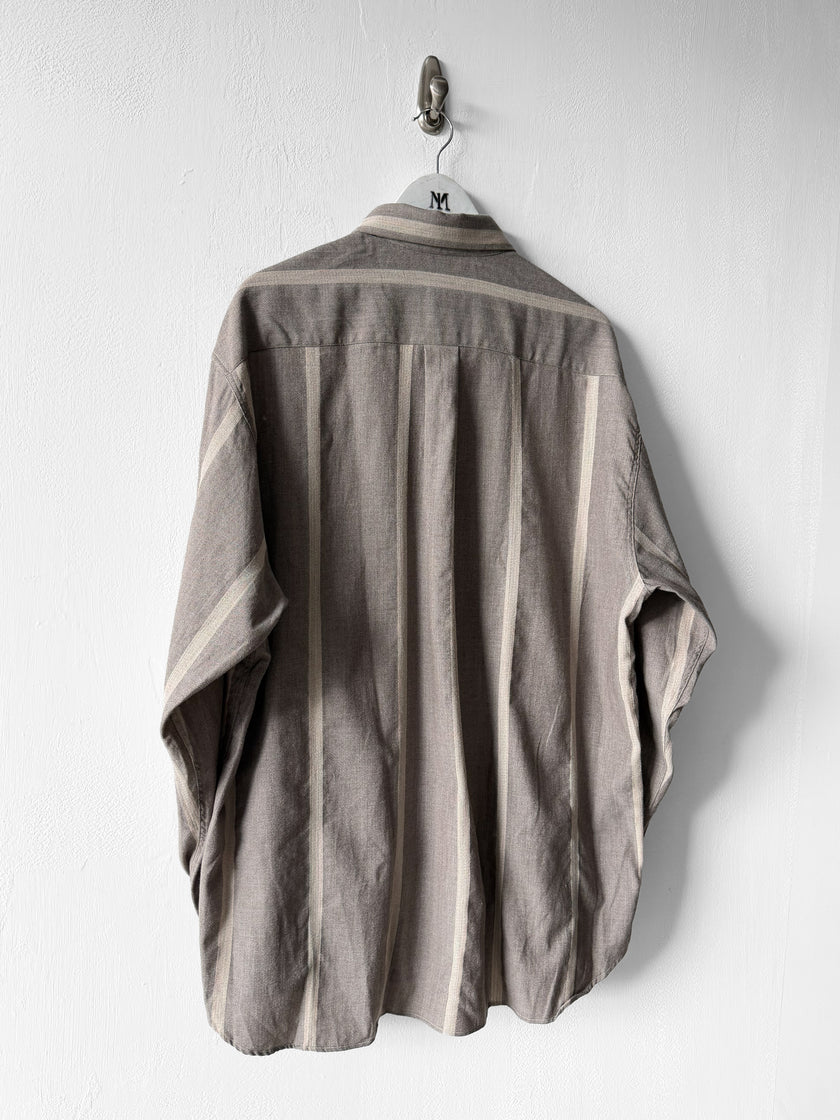 EMPORIO ARMANI - early 1990s RELAXED FIT STRIPED SHIRT