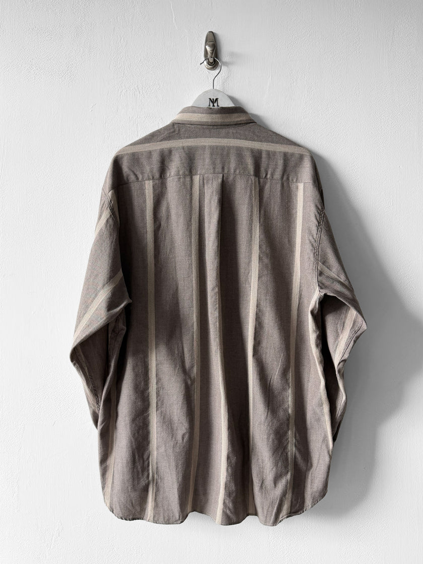 EMPORIO ARMANI - early 1990s RELAXED FIT STRIPED SHIRT