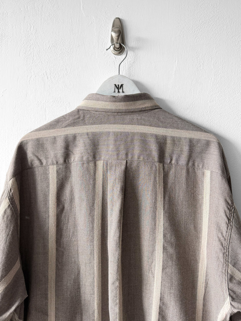 EMPORIO ARMANI - early 1990s RELAXED FIT STRIPED SHIRT