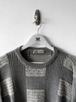 GIANNI VERSACE - 1980s TEXTURED KNIT JUMPER