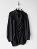ISSEY MIYAKE - F/W 1994 RUCHED NYLON LONG SLEEVE SHIRT
