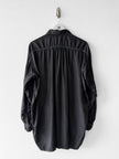 ISSEY MIYAKE - F/W 1994 RUCHED NYLON LONG SLEEVE SHIRT