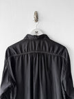 ISSEY MIYAKE - F/W 1994 RUCHED NYLON LONG SLEEVE SHIRT