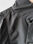 ISSEY MIYAKE - F/W 1994 RUCHED NYLON LONG SLEEVE SHIRT
