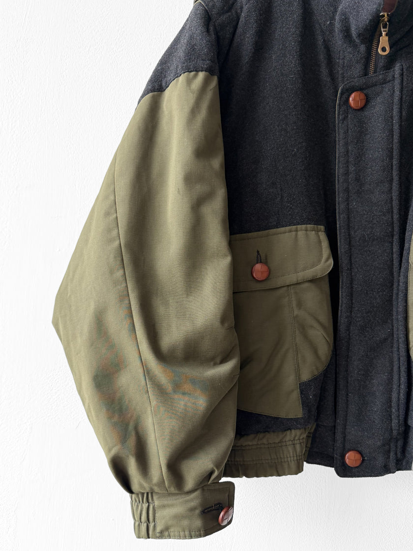1980s TWO TONE BOMBER JACKET