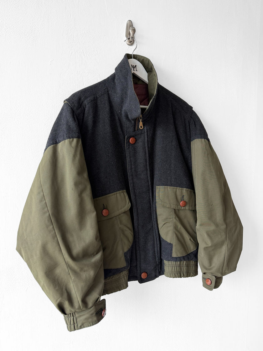 1980s TWO TONE BOMBER JACKET