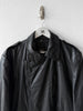 COSTUME NATIONAL - F/W 2008 COATED COTTON JACKET WITH ASYMMETRIC ZIP