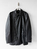 COSTUME NATIONAL - F/W 2008 COATED COTTON JACKET WITH ASYMMETRIC ZIP