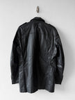 COSTUME NATIONAL - F/W 2008 COATED COTTON JACKET WITH ASYMMETRIC ZIP