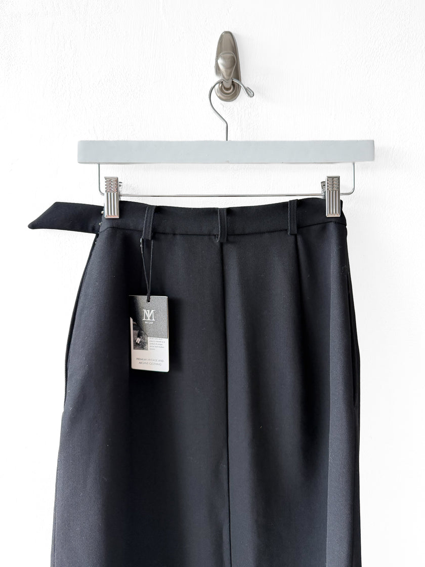 YOHJI YAMAMOTO Y'S - A/W 1999 LONG SKIRT WITH SIDE POCKETS