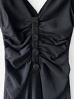 DOLCE & GABBANA - late 1990s RUCHED FRONT DRESS
