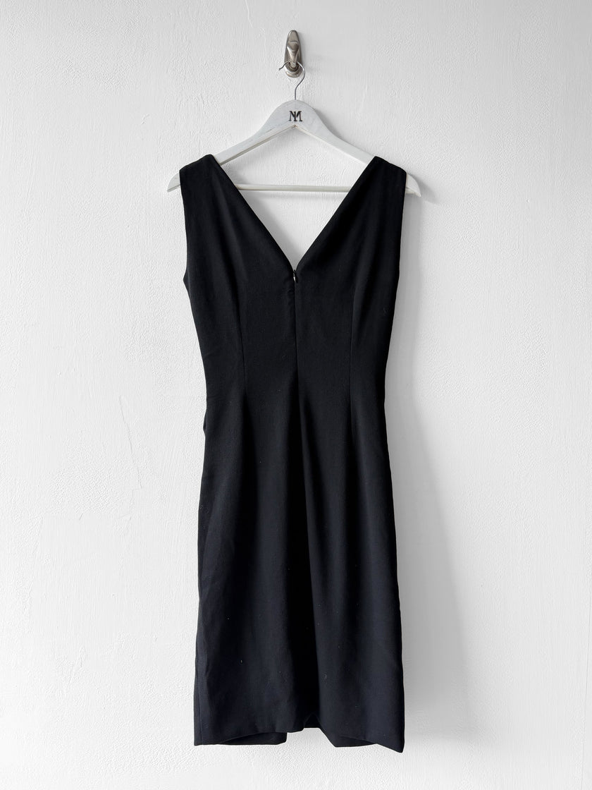 DOLCE & GABBANA - late 1990s RUCHED FRONT DRESS