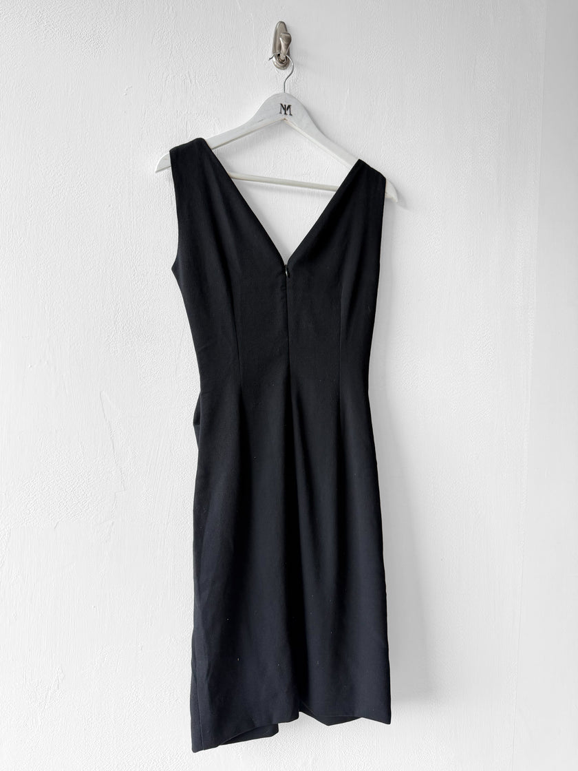 DOLCE & GABBANA - late 1990s RUCHED FRONT DRESS