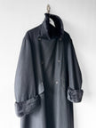 YOHJI YAMAMOTO - A/W 1996 DOUBLE BREASTED LONG FUR COAT