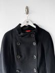 VIVIENNE WESTWOOD RED LABEL - early 2000s DOUBLE BREASTED WOOL JACKET WITH LONGER FRONT