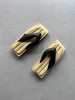 KENZO PADDED PLATFORM SPLIT-TOE SANDALS
