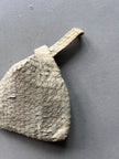 HELMUT LANG - 2001 NORWEGIAN FISH LEATHER PULL TROUGH POUCH BAG