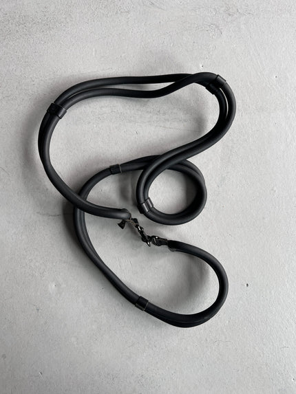 MARITHÉ + FRANÇOIS GIRBAUD 1990s PADDED INDUSTRIAL TUBE BELT