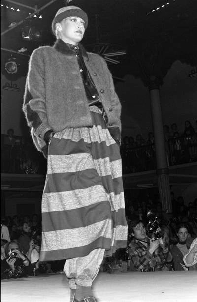 ISSEY MIYAKE - 1970s BRUSHED WOOL JACKET