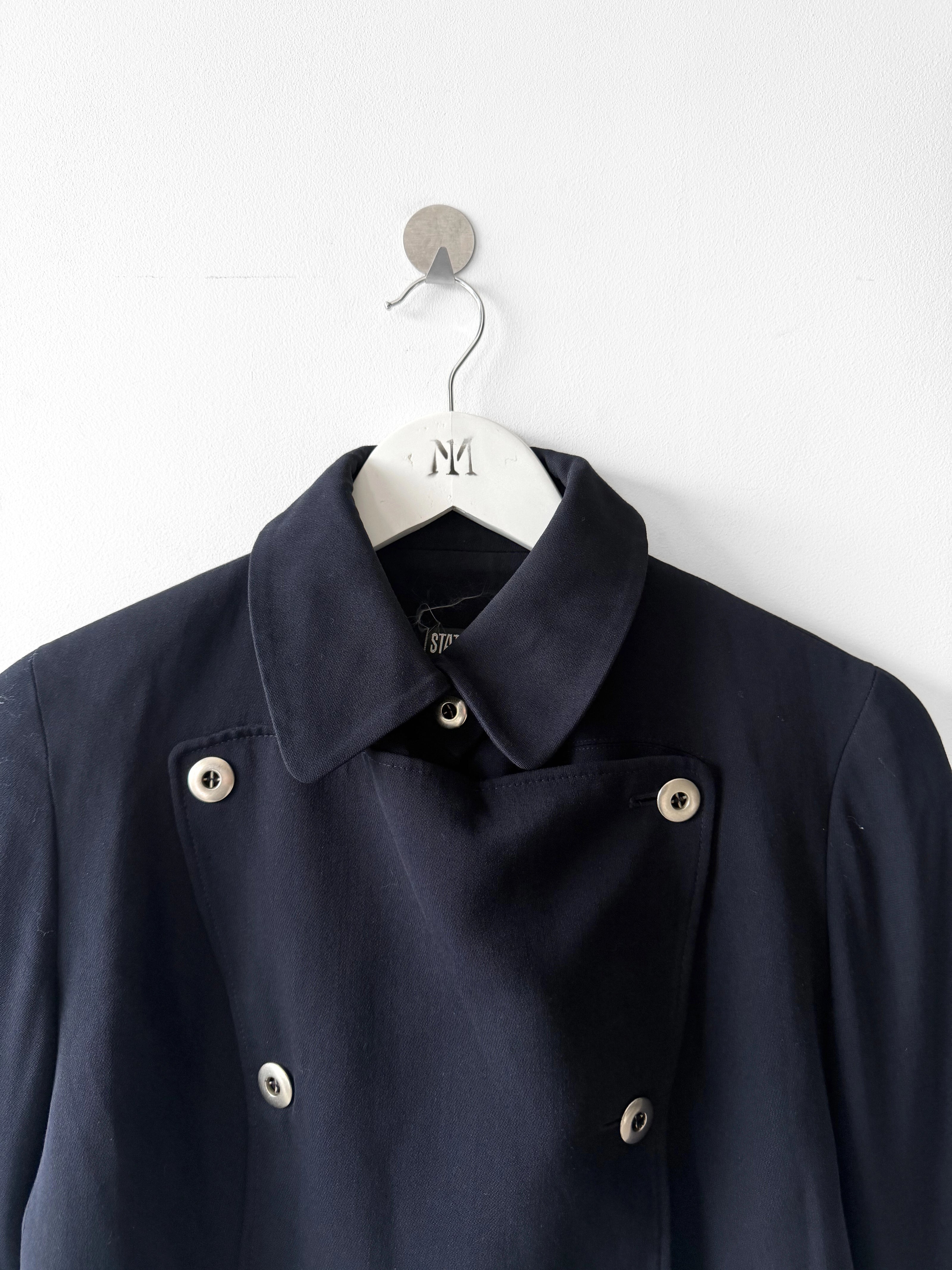 CLAUDE MONTANA 1990s CROPPED BLAZER