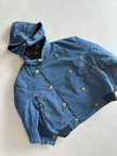 KATHARINE HAMNETT F/W 2017 RE-EDITION 1980s DENIM BOMBER JACKET