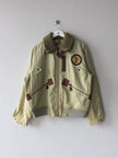 EMPORIO ARMANI F/W 1988-1989 SHEARLING COLLAR AVIATOR BOMBER JACKET
