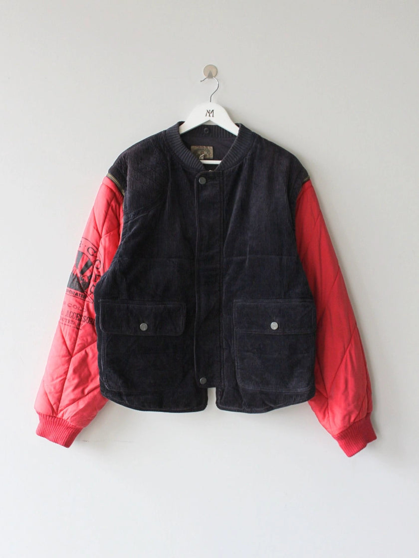 ARMANI JEANS F/W 1993 ZIP OFF BOMBER JACKET