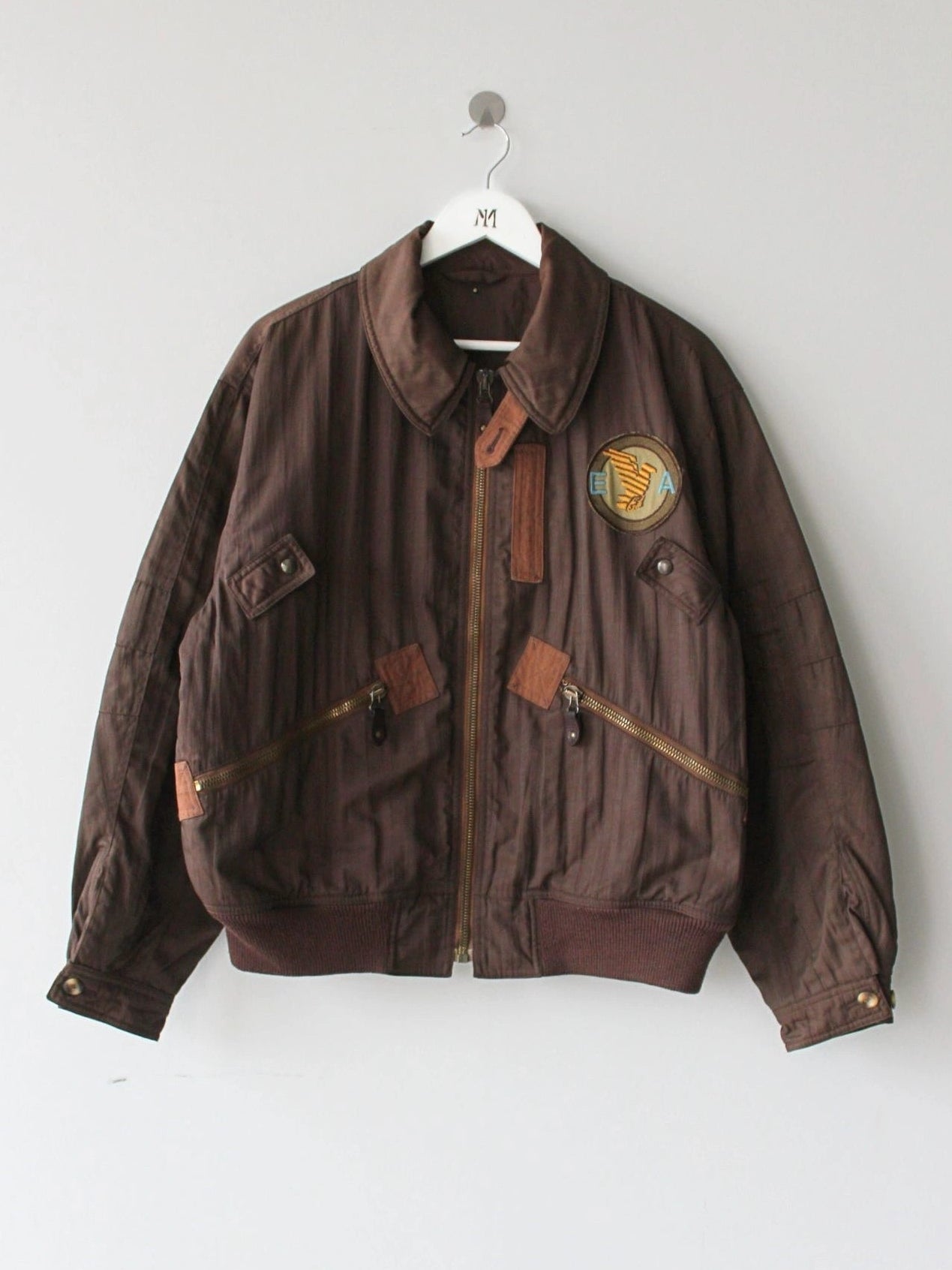 EMPORIO ARMANI F/W 1988-1989 AVIATOR BOMBER JACKET