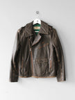GIORGIO ARMANI – 1980s BIKER LEATHER JACKET