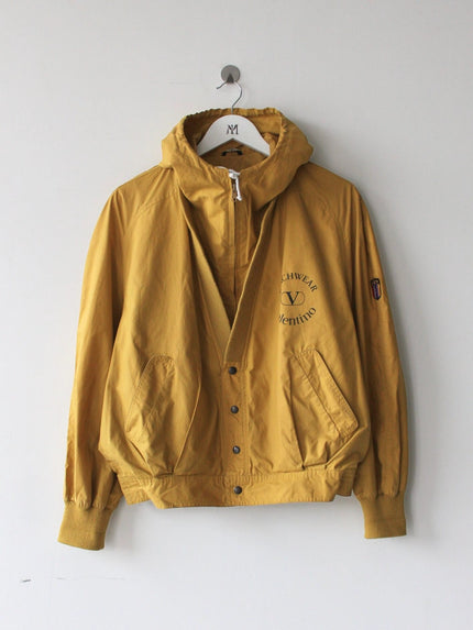 VALENTINO 1980s HOODED BOMBER JACKET