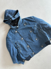 KATHARINE HAMNETT F/W 2017 RE-EDITION 1980s DENIM BOMBER JACKET