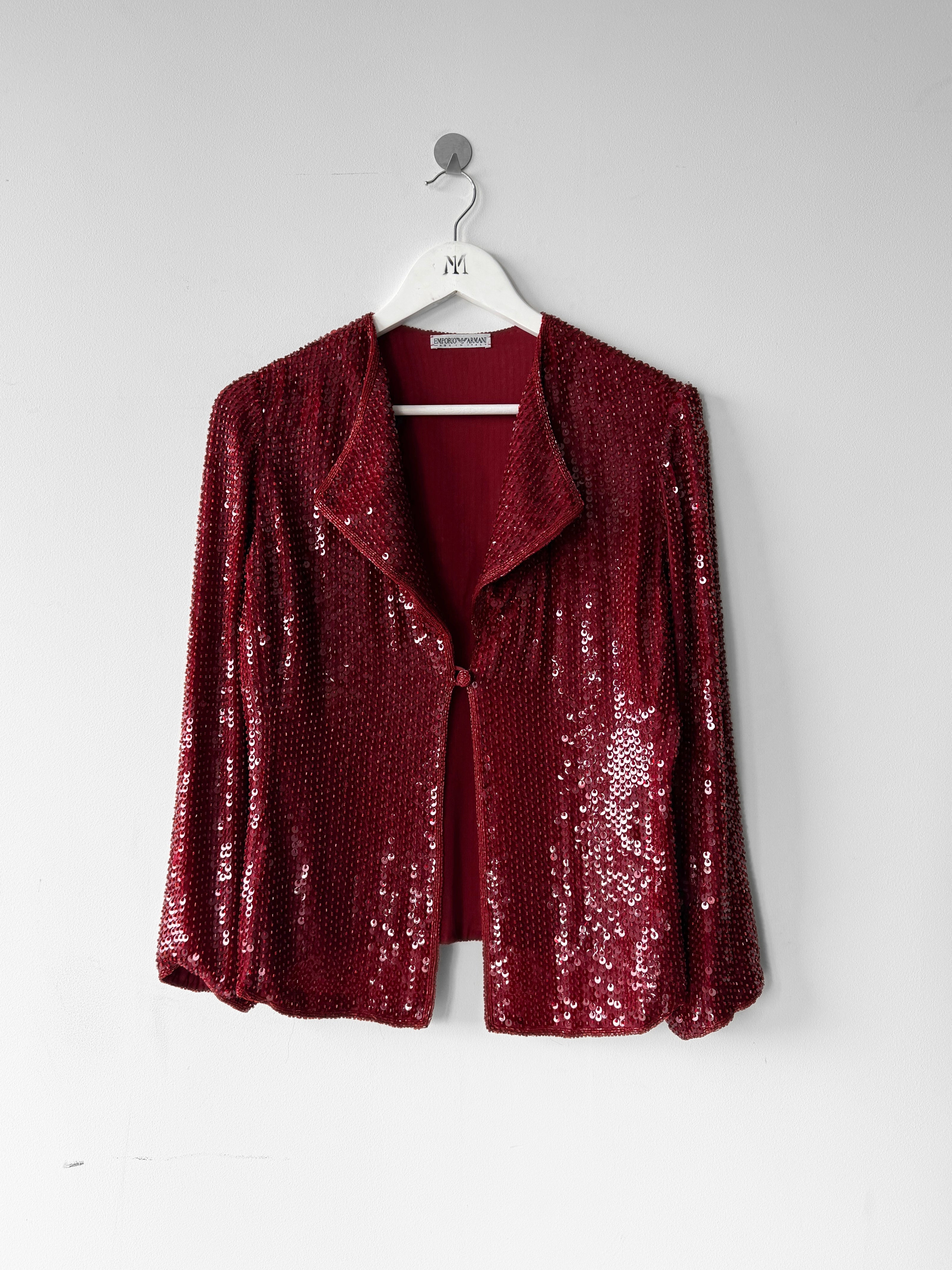 EMPORIO ARMANI - S/S 1997 SEQUINS JACKET