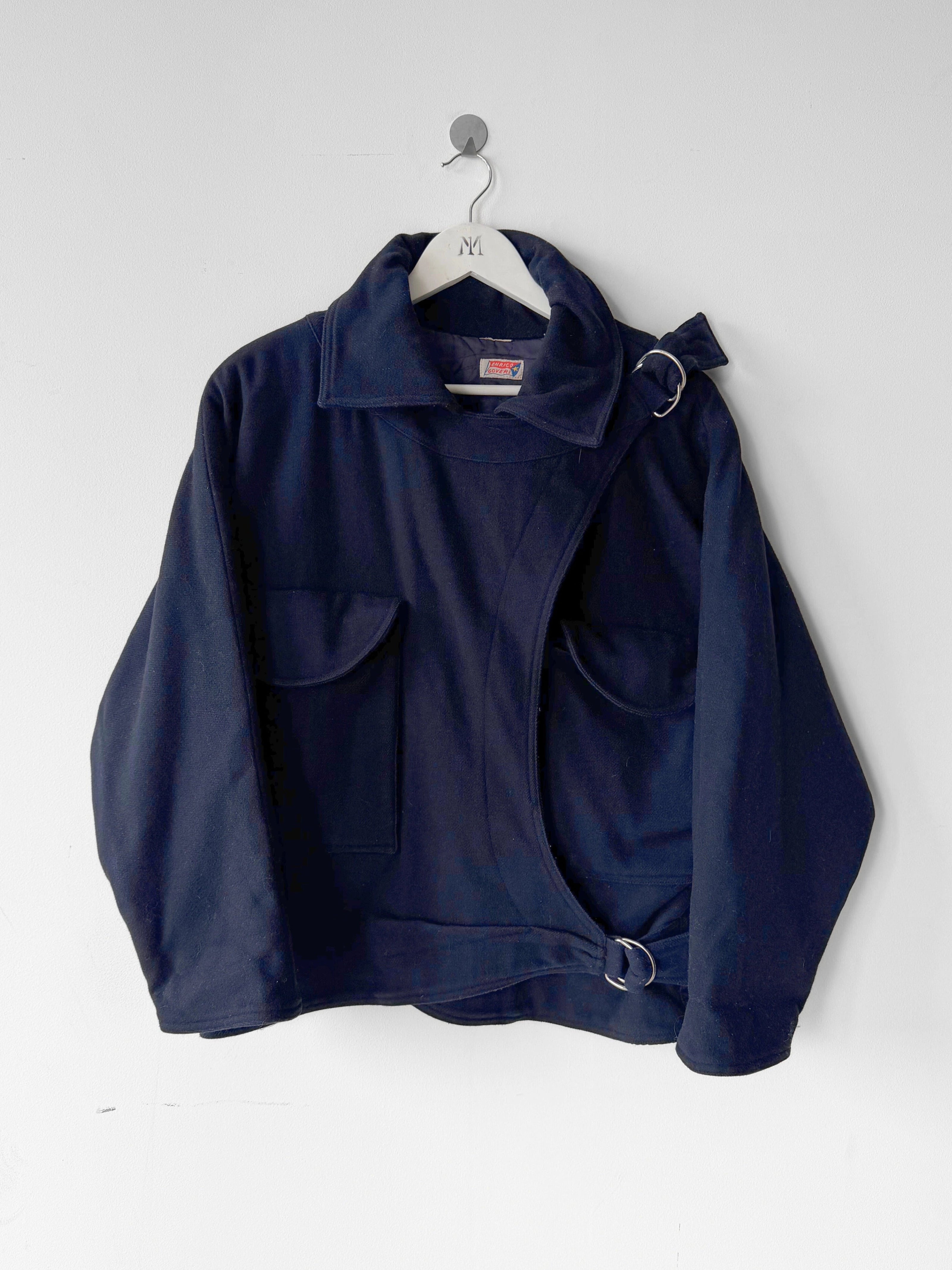 ENRICO COVERI 1980s BOMBER JACKET