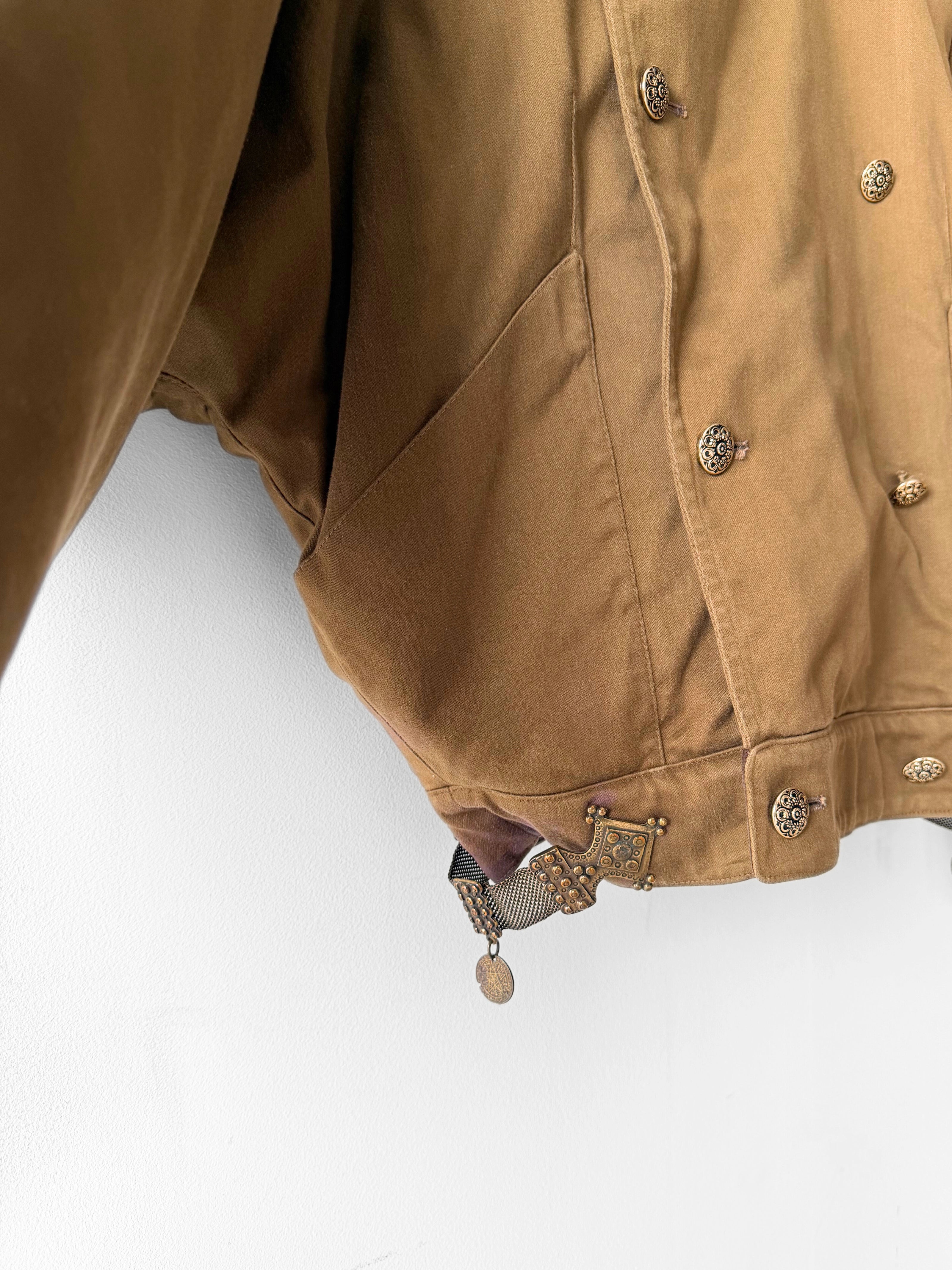 GIANFRANCO FERRÉ 1980s BOMBER JACKET